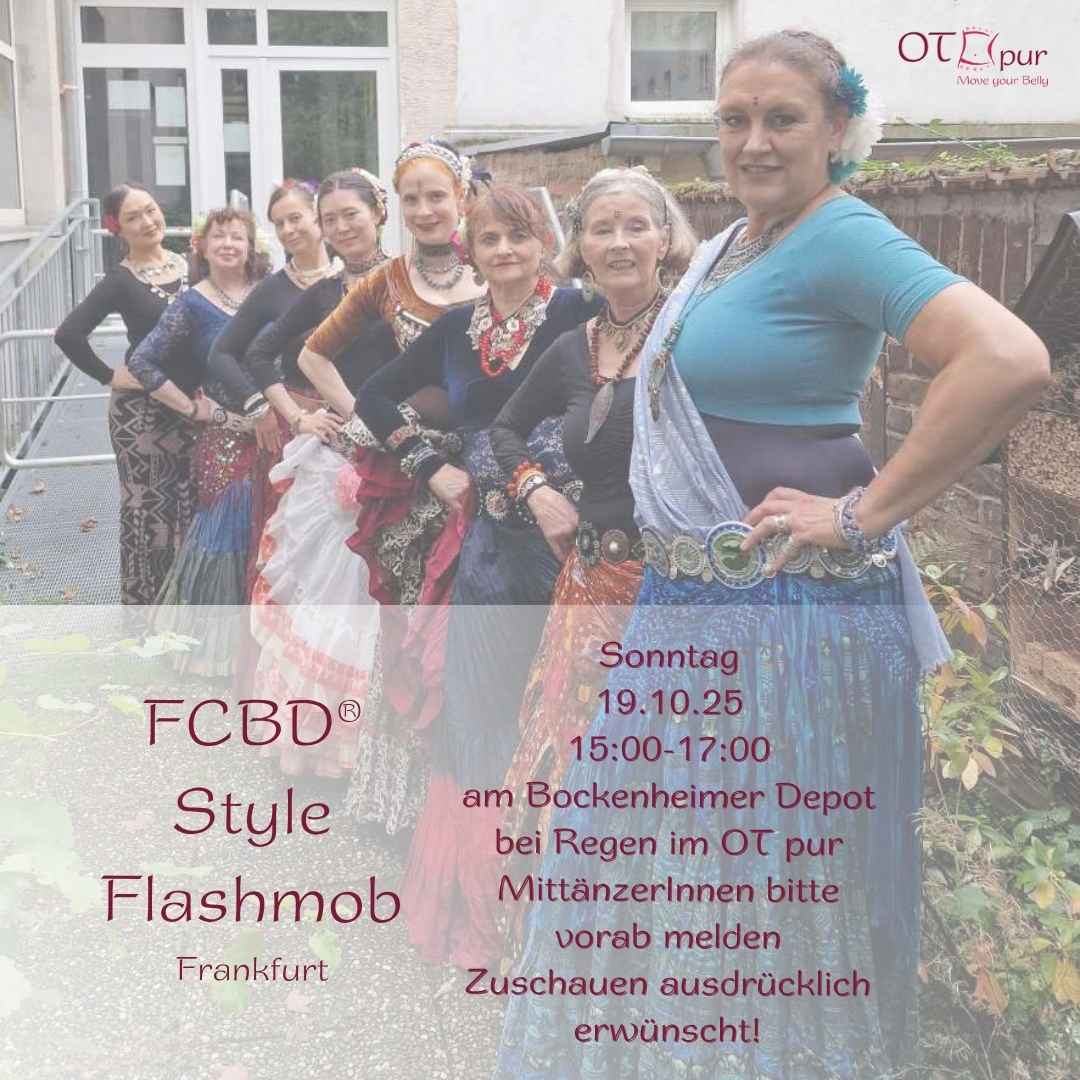 FCBD Flashmob 2025 in Frankfurt mit OT pur - Move your Belly